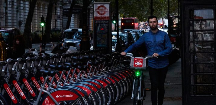 L’éclairage Blaze sera sur les « vélib » Londoniens