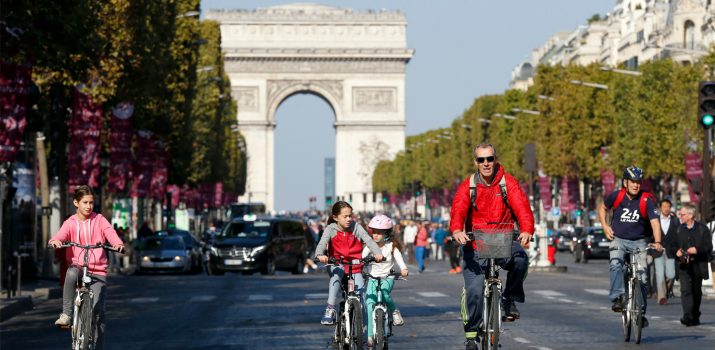 Une journée sans voiture à Paris !