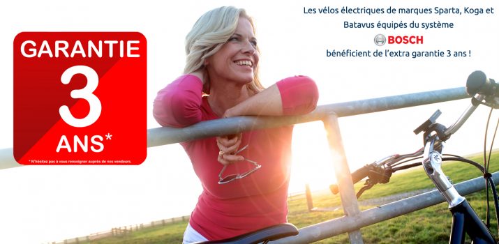 L’extra garantie : disponible sur le système Bosch !