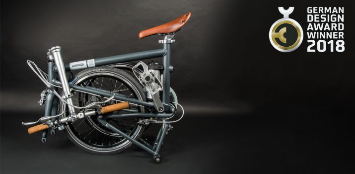Ahooga, les vélos pliants électriques ultra légers
