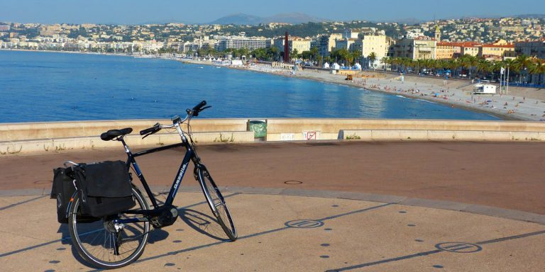 Notre séléction de promenades à vélo  à proximité de Nice