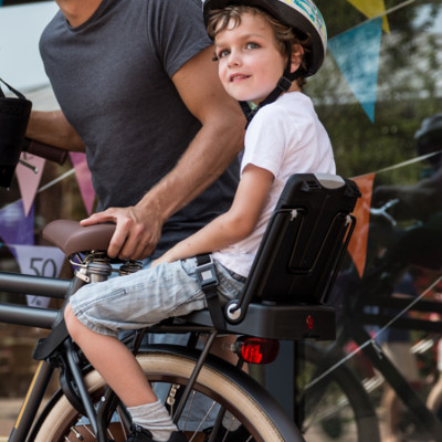 Bobike One Junior Siège arrière vélo pour enfant 6 à 10 ans 35 kg
