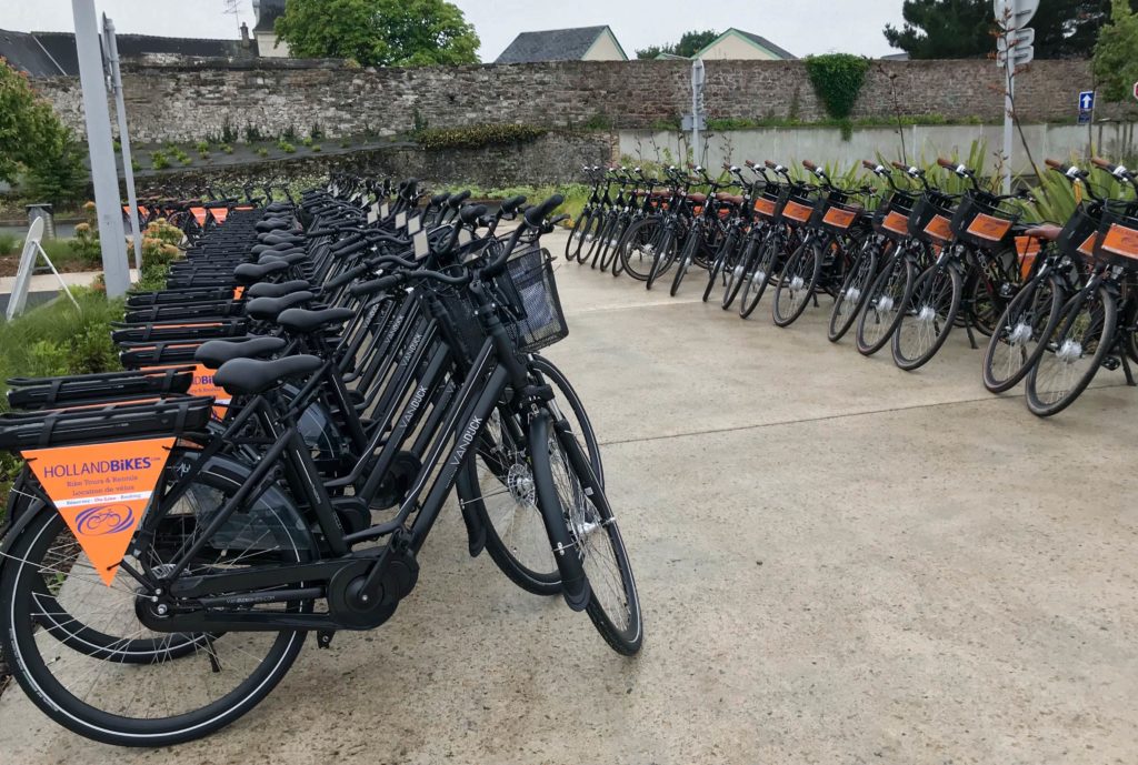 mise en place flotte de vélo holland bikes