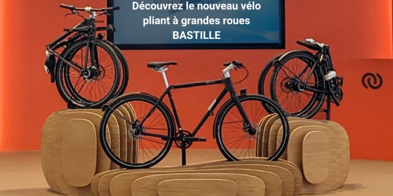 Découvrez le nouveau vélo pliant à grandes roues BASTILLE