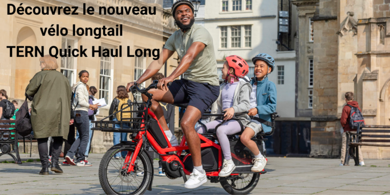 Découvrez le nouveau vélo longtail TERN Quick Haul Long